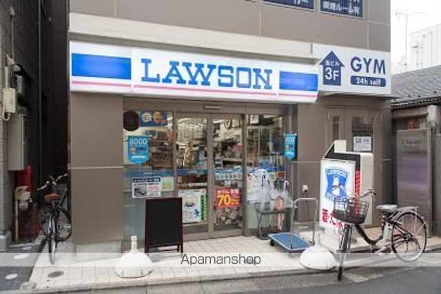 コンビニ　ローソン 祐天寺駅前店（コンビニ）まで573m