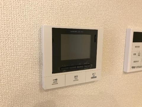 セキュリティ　カメラ付インターホン（イメージ）