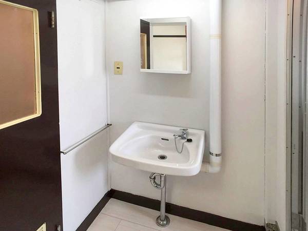 洗面設備　ビレッジハウスの同一物件・同一タイプの間取りの写真です
