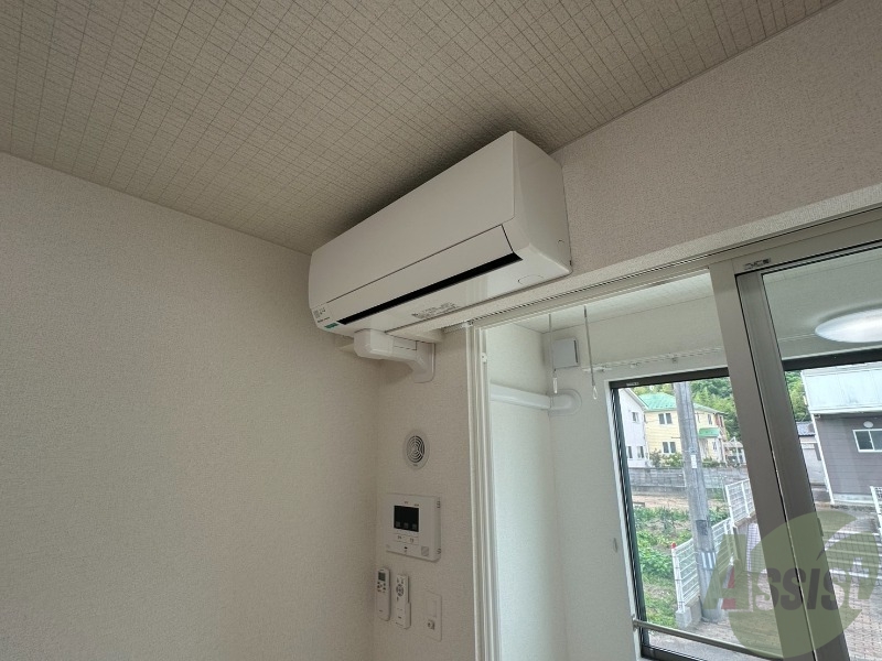 その他設備　エアコンが設置済みです。入居後すぐに使用できます。