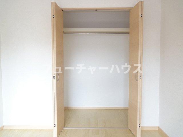 収納　たっぷりとした収納スペースです