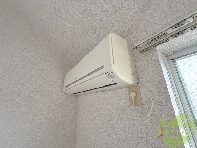 その他設備　エアコンが付いてるので春夏秋冬快適に過ごせます。