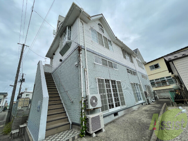 建物外観　塩竃市新富町　　「ホワイトキャッスル塩釜」