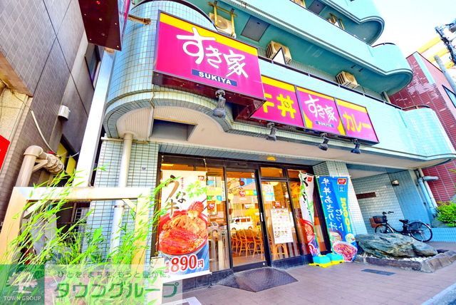 コンビニ　すき家（コンビニ）まで210m