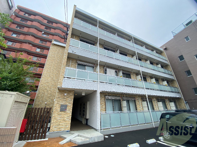 建物外観　仙台市若林区新寺４丁目「リブリ・新寺Ｐａｒｋ」