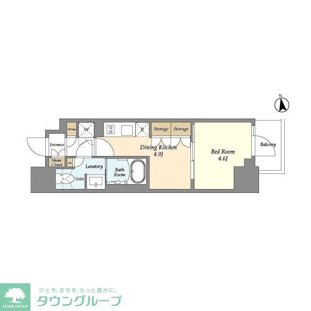 リビオメゾン浅草雷門の間取り写真