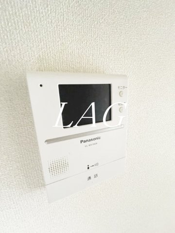 セキュリティ　モニター付きインターフォンです。