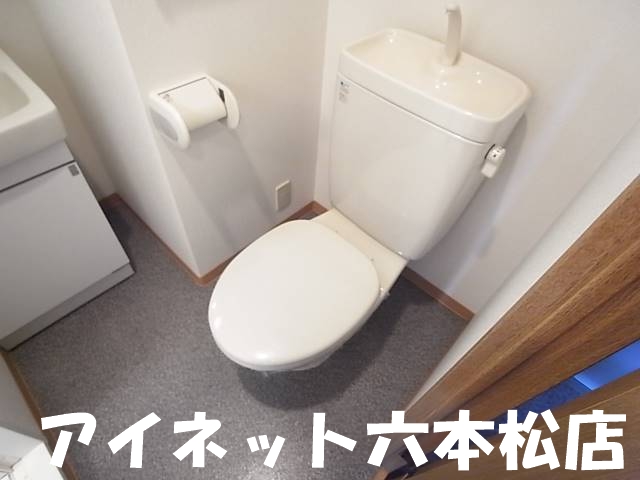 地下鉄七隈線 六本松駅 徒歩5分 9階建 築25年のトイレ写真