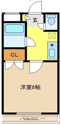ブルーライン 湘南台駅 徒歩9分 3階建 築28年の間取り写真