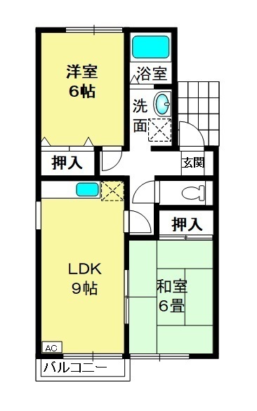 シャルム元町の間取り写真