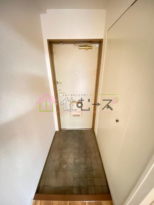 ライオンズシティ難波南の玄関写真