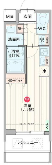 地下鉄御堂筋線 東三国駅 徒歩5分 11階建 築5年の間取り写真