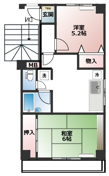 グラシア江古田の間取り