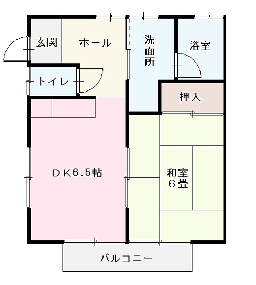 コーポ守谷の間取り