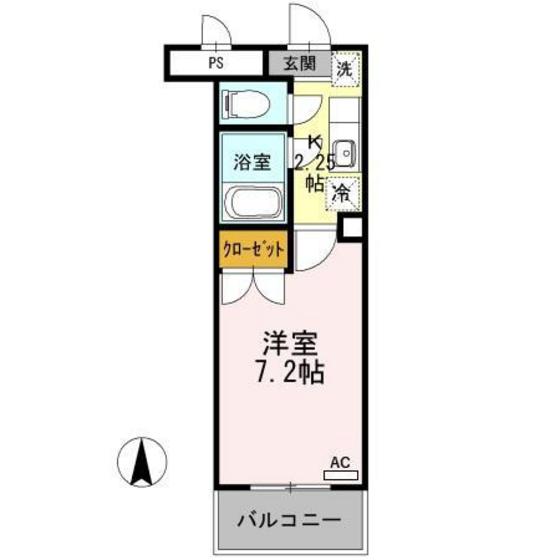 スカイハイム花園の間取り