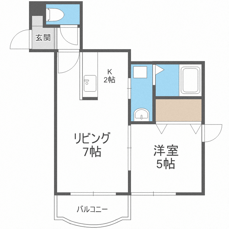 ダイナスティアIIの間取り