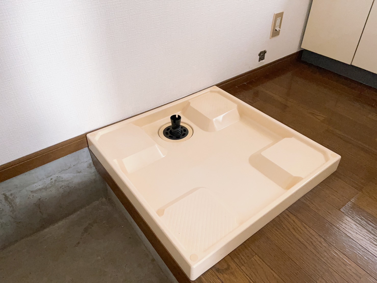 洗面設備　室内洗濯機置き場