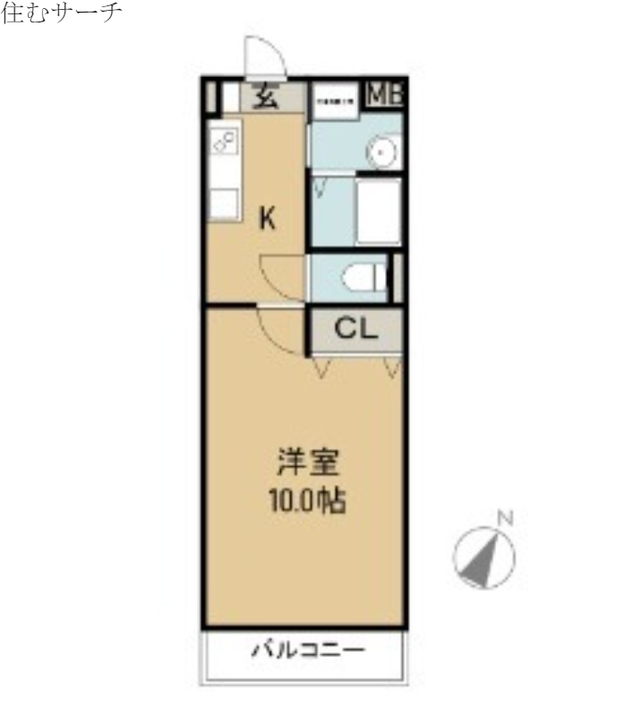 グレイティア四日市の間取り