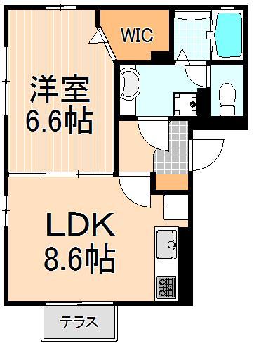 アグレアブル千住の間取り