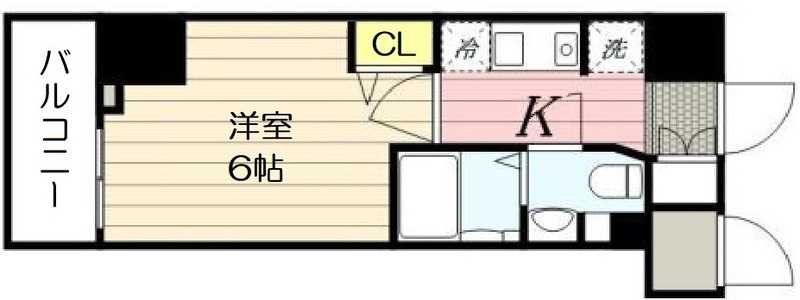 三郷市三郷のマンションの間取り