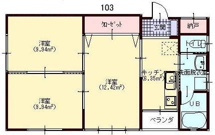 ストークリバーの間取り