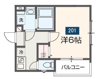 【MELDIA武里IIIの間取り】