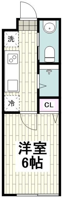 横浜市泉区和泉町のアパートの間取り