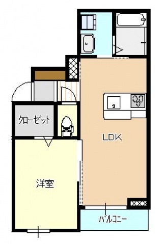 PALAIS広瀬北町の間取り