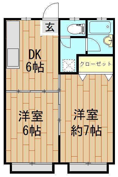 サニーハイツの間取り