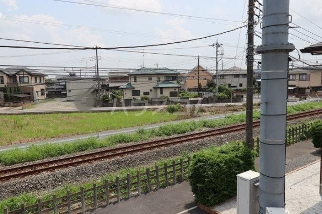 【行田市桜町のアパートの眺望】