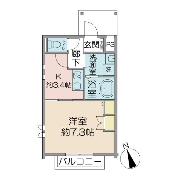 アルベリーノ南阿佐ヶ谷の間取り