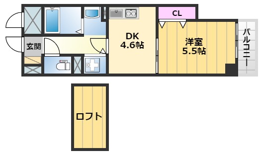 リアルなかもずの間取り