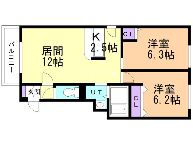 ｉ　Ｃｅｒａ北３２条の間取り