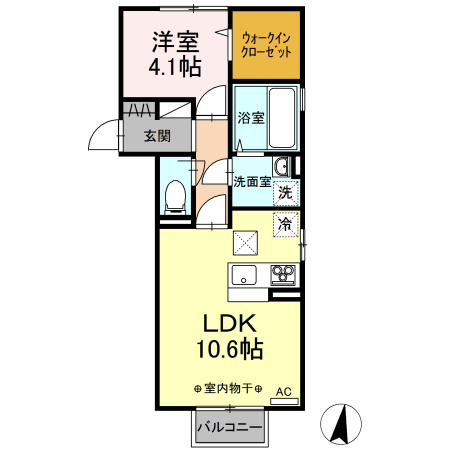 メゾン　ド　シュシュの間取り