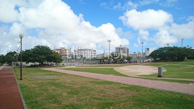 【真嘉比ガーデンの公園】