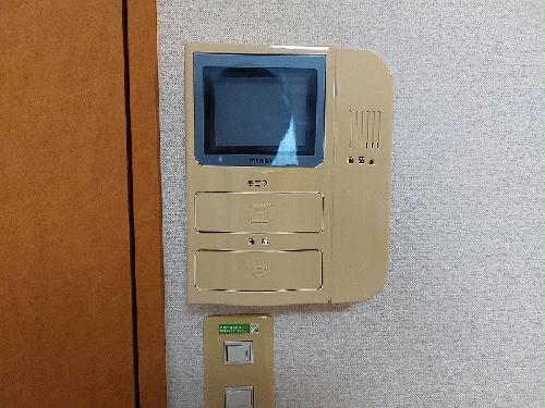 セキュリティ　モニター付きインターホン