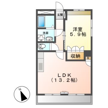 キャンプＧの間取り