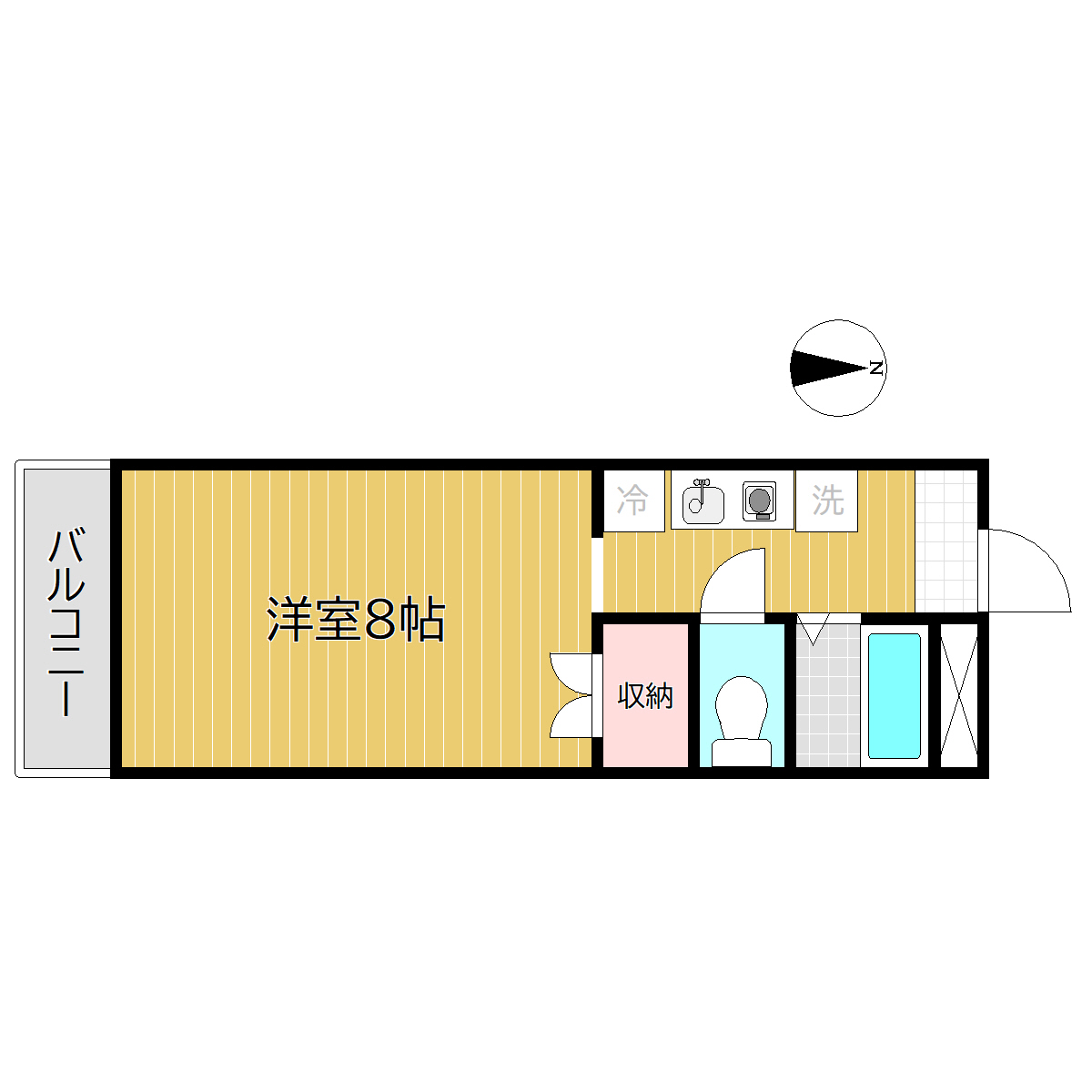 スカイアローの間取り