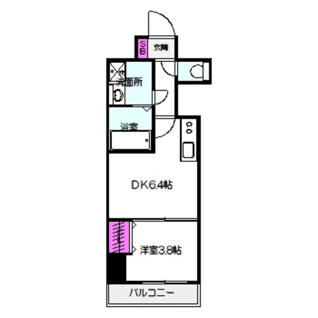 GARDENIA城東の間取り