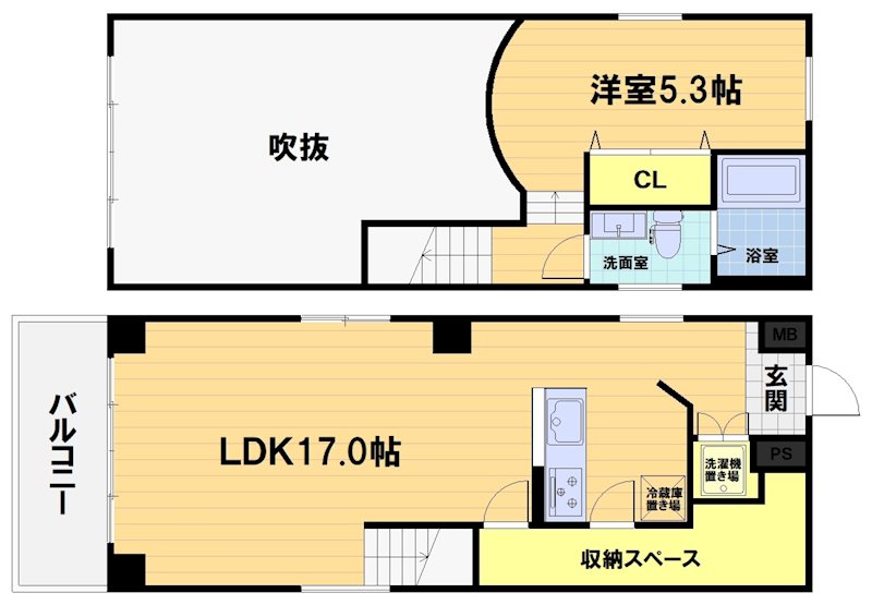 プレディオ岡崎の間取り