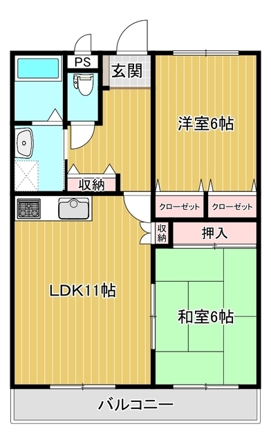 アクティブ錦の間取り