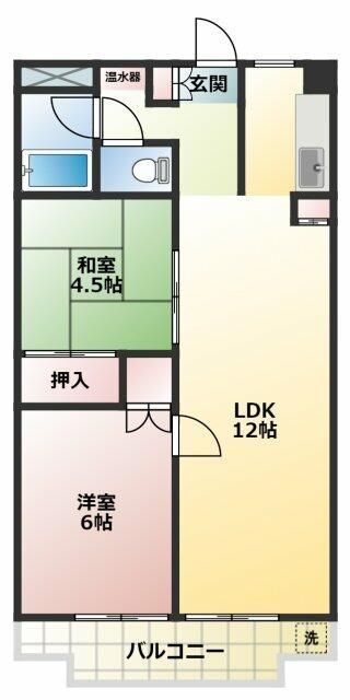 小根本コンドの間取り