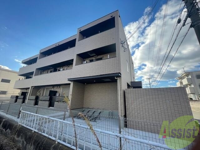 【(仮)若王寺町新築マンションの建物外観】