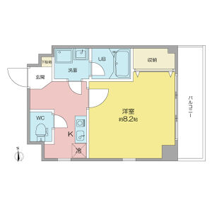 カーサ千種Aの間取り