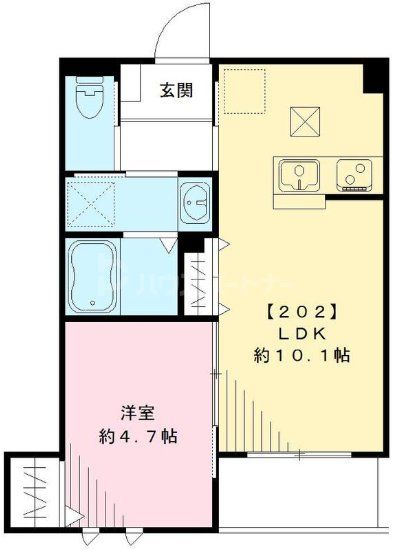 ラシーネ山光の間取り