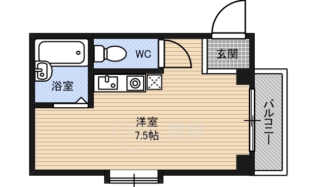 リバーサイド柴島の間取り