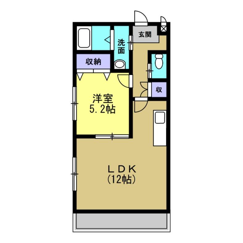 ドエール住吉Ｃ棟の間取り