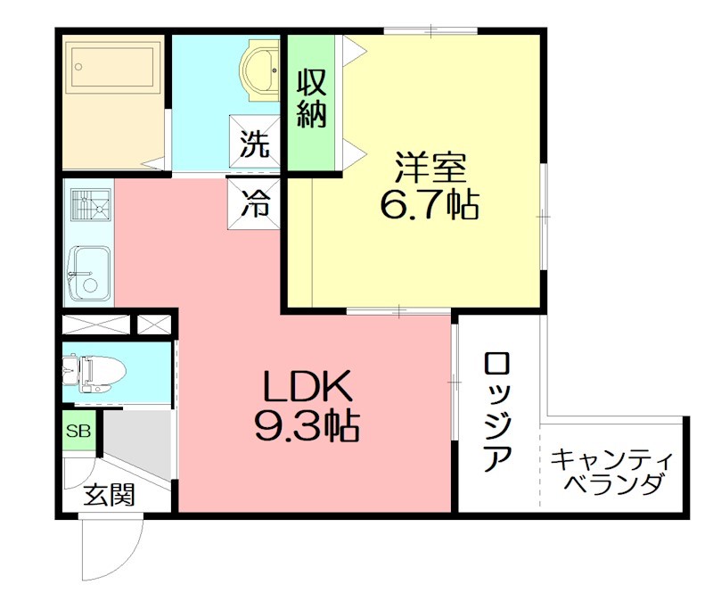 settle湘南の間取り