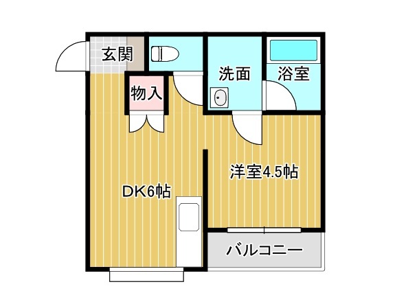 エスポワールつまの間取り