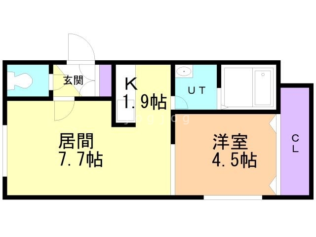 メゾンブレイニーの間取り